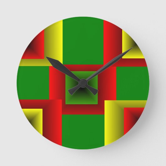 REAL JAMAICA RUNDE WANDUHR (Vorderseite)