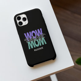 Real Legit Wow Mama Print (Lila & Aquamarin) Fall Case-Mate iPhone 14 Hülle