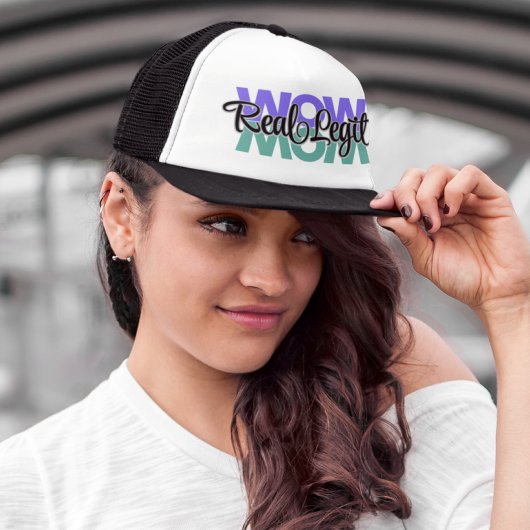 Real Legit Wow Mama Truckerkappe