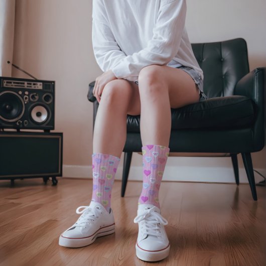 Real Liebe pink Socken