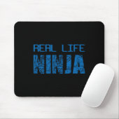 Real Life Ninja Easy Weihnachtsgeschenk Mousepad (Mit Mouse)