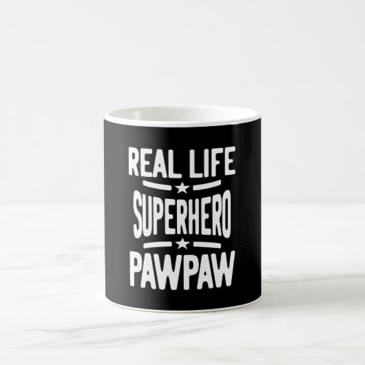 Real Life Superhero Pawpaw | Vater Opa Kaffeetasse (Mittel)