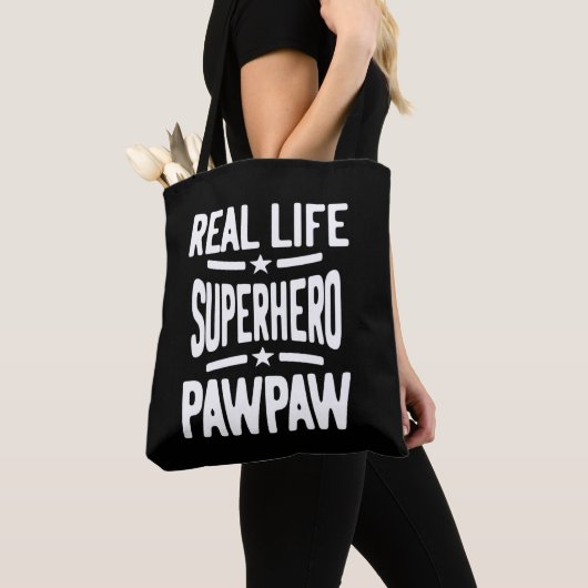 Real Life Superhero Pawpaw | Vater Opa Tasche (Von Nahem)