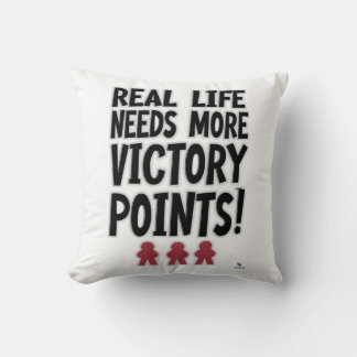 Real Life Victor Points Board Gamer Lifestyle Kissen