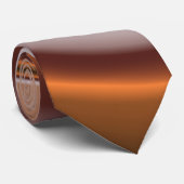 Real Life Yin Yang Copper Krawatte (Gerollt)