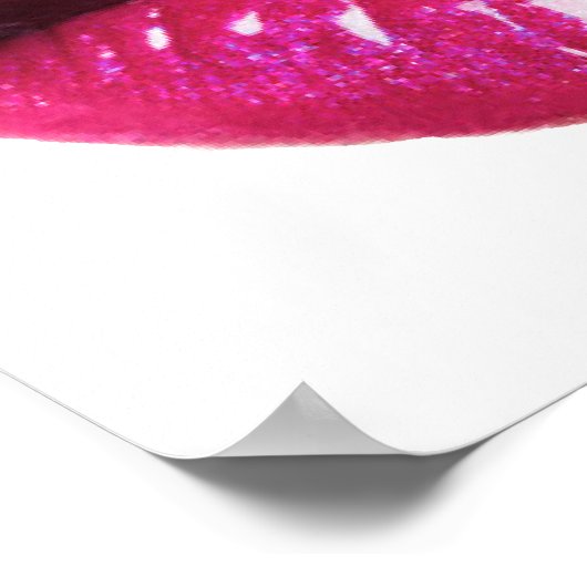 Real LIps Poster 20x12" (Ecke)