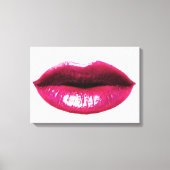 Real LIps Wrapped Canvas 20x14" Leinwanddruck (Vorderseite)
