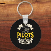 Real Lots Dont Need Runways Long Sleeve Schlüsselanhänger (Vorderseite)