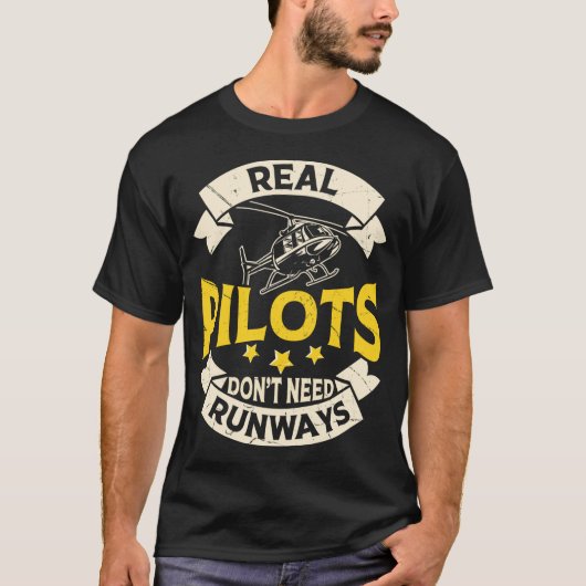 Real Lots Dont Need Runways Long Sleeve T-Shirt (Vorderseite)