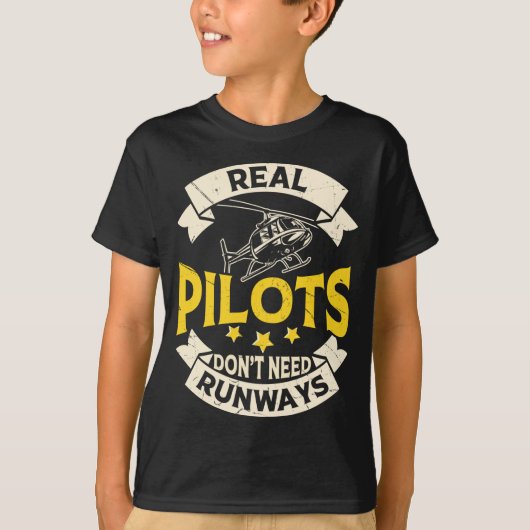 Real Lots Dont Need Runways Long Sleeve  T-Shirt (Vorderseite)