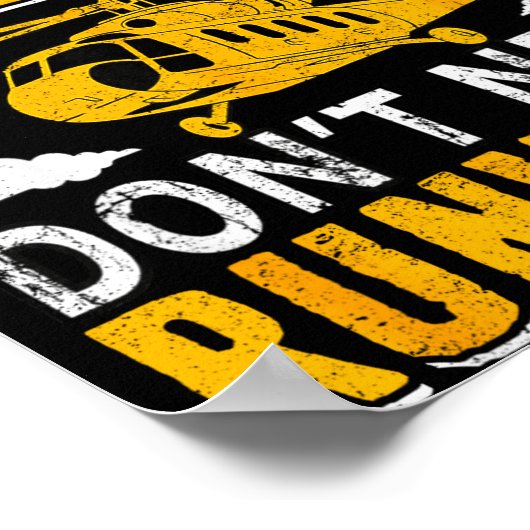 Real Lots Don't Need Runways  Poster (Ecke)