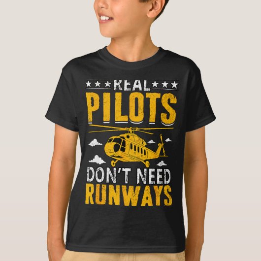 Real Lots Don't Need Runways T-Shirt (Vorderseite)
