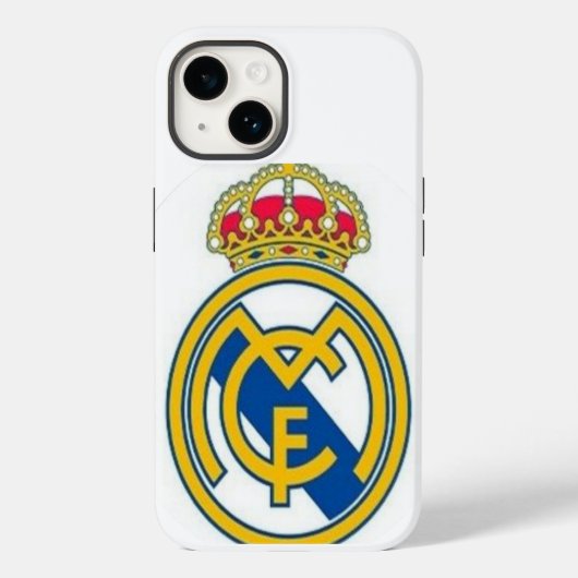Real Madrid Custom iPhone Case – Sleek Football Fa (Rückseite)