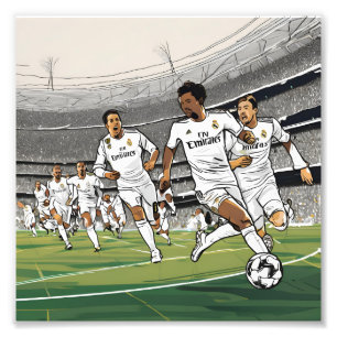 Real Madrid Fotodruck