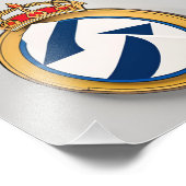 Real Madrid Fotodruck (Ecke)