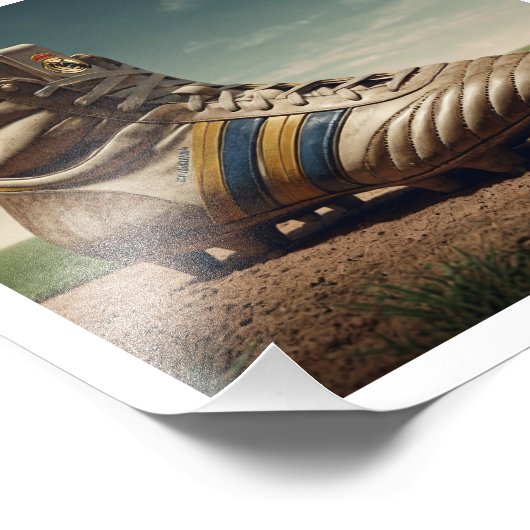 Real Madrid Fotodruck (Ecke)