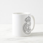 Real Madrid Kaffeetasse (VorderseiteRechts)