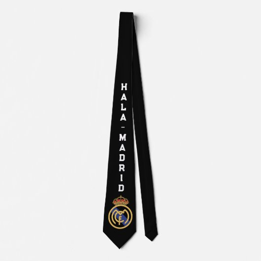 Real Madrid Krawatte (Hala Madrid) (Vorderseite)