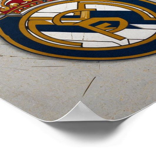 Real Madrid Poster (Ecke)
