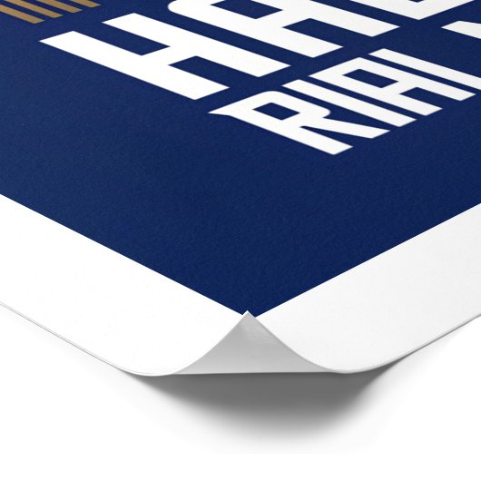 Real Madrid Poster (Ecke)