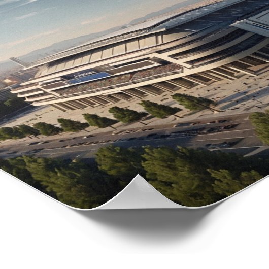 Real Madrid Poster (Ecke)