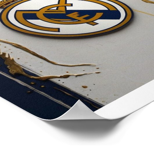 Real Madrid Poster (Ecke)