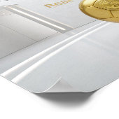 Real Madrid Poster (Ecke)