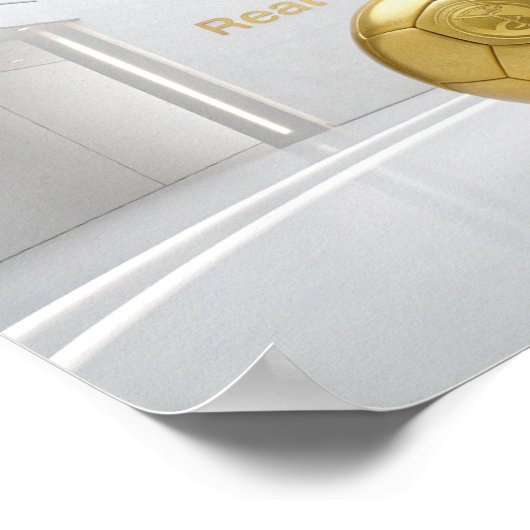 Real Madrid Poster (Ecke)