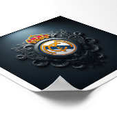 Real Madrid Poster (Ecke)