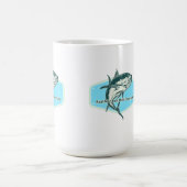 Real Man Bait Their Own Hooks Kaffeetasse (Mittel)