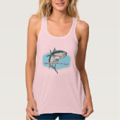 Real Man Bait Their Own Hooks Tank Top (Vorderseite)