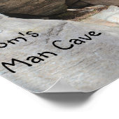 Real Man Cave Poster (Ecke)