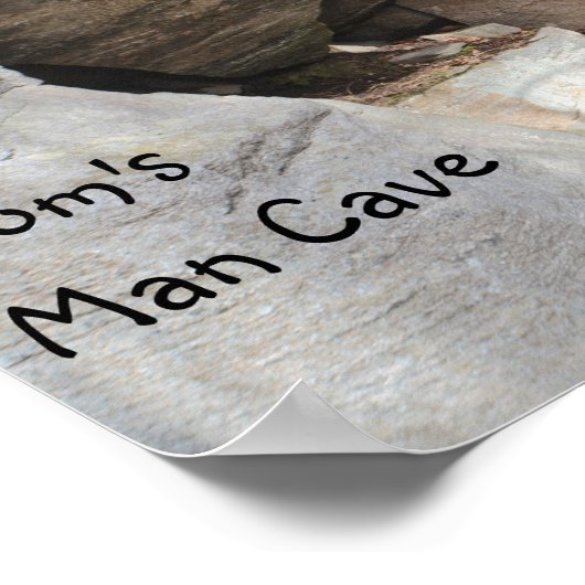 Real Man Cave Poster (Ecke)