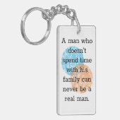 Real Man Schlüsselanhänger (Vorderseite links)