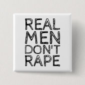 REAL MÄNNER NICHT RAPE BUTTON (Vorderseite)