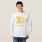 Real Men Are Born In October T-Shirt (Vorne ganz)