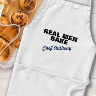 Real Men backen Personalisierte Schürze