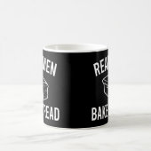 Real Men Bake Brot - Funny Baking Design Kaffeetasse (Mittel)