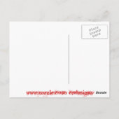 Real Men beten Postkarte (Rückseite)