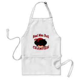 Real Men Boil Crawfish Schürze