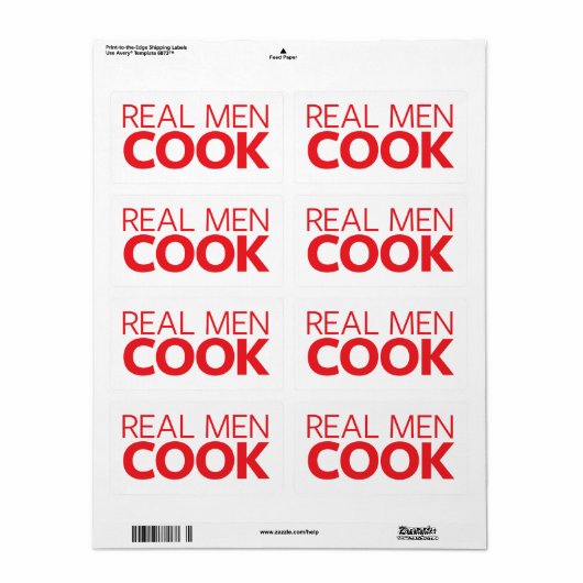 Real Men Cook (Vorne)