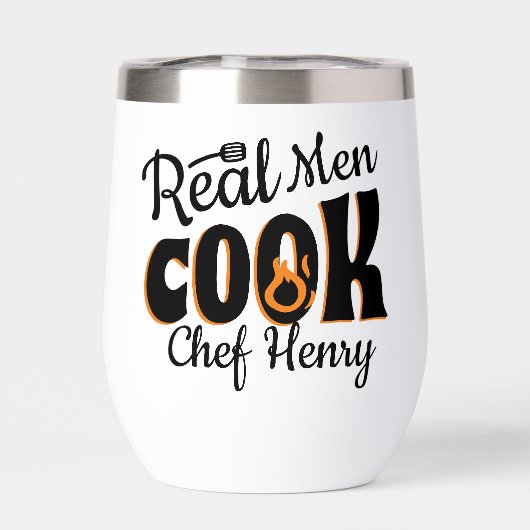 Real Men Cook Black (Rückseite)