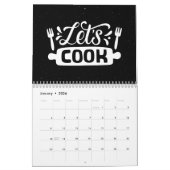 Real Men Cook mit Zitaten Kalender (Jan 2026)
