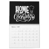 Real Men Cook mit Zitaten Kalender (Feb 2027)