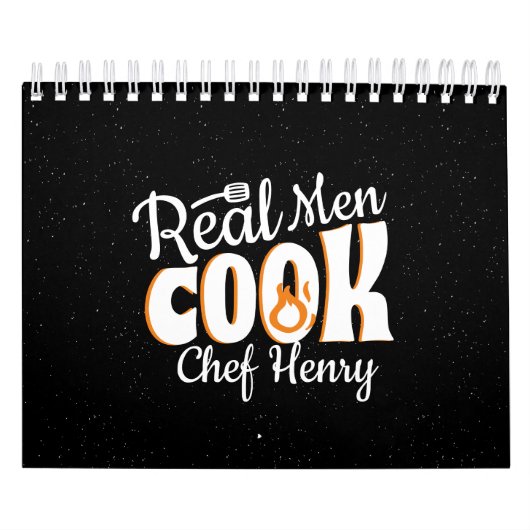 Real Men Cook mit Zitaten Kalender (Titelbild)