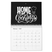 Real Men Cook mit Zitaten Kalender (Feb 2027)
