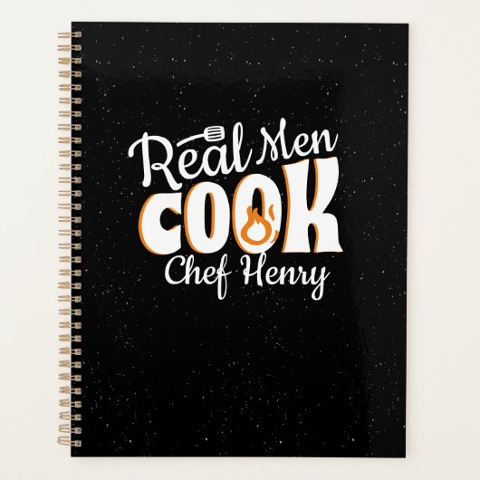 Real Men Cook Planer (Vorderseite)