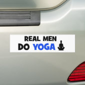 Real Men Do Yoga - Funny Autoaufklebers Autoaufkleber (Auf Auto)