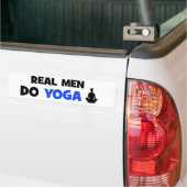 Real Men Do Yoga - Funny Autoaufklebers Autoaufkleber (Auf Lkw)