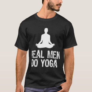 Real Men Do Yoga Weihnachten T-Shirt